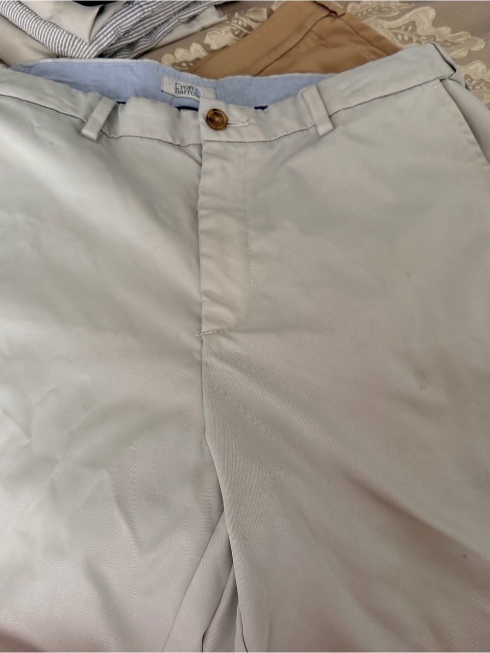 Croft & Barrow Light Beige Dress Pants